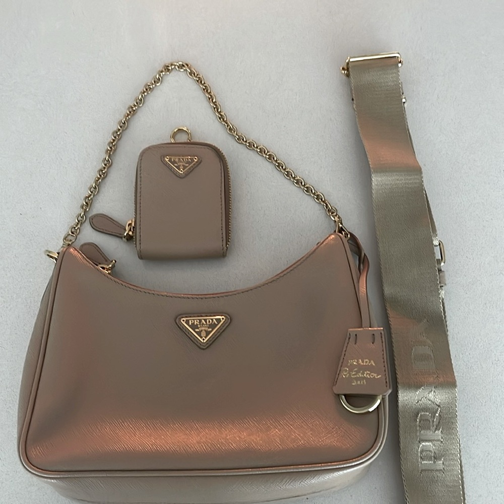 Prada re-edition 2005 Saffiano Leather Bag